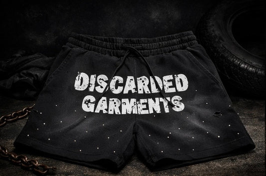 DISCARDED GARMENTS SHORTS