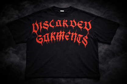 PRE ORDER ONLY!!!! DISCARDED GARMENTS CROPPED TEE