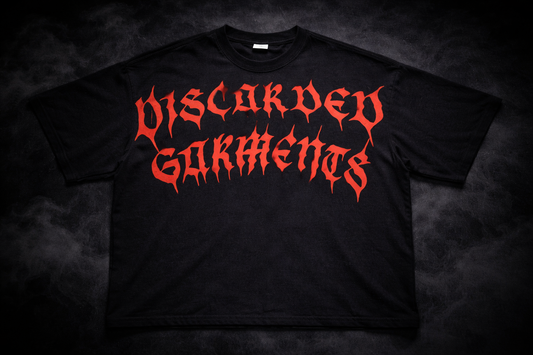 PRE ORDER ONLY!!!! DISCARDED GARMENTS CROPPED TEE